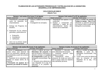 Semana 5: de agosto