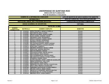 A inicio de cursos de otoÃ±o 2002-2003 - Universidad de Quintana Roo