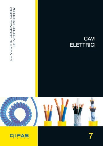 CAVI ELETTRICI - Gifas Elettromateriale Srl