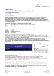 Inflationsschutz & Raiffeisen Bank International Invest - FinanceLife ...
