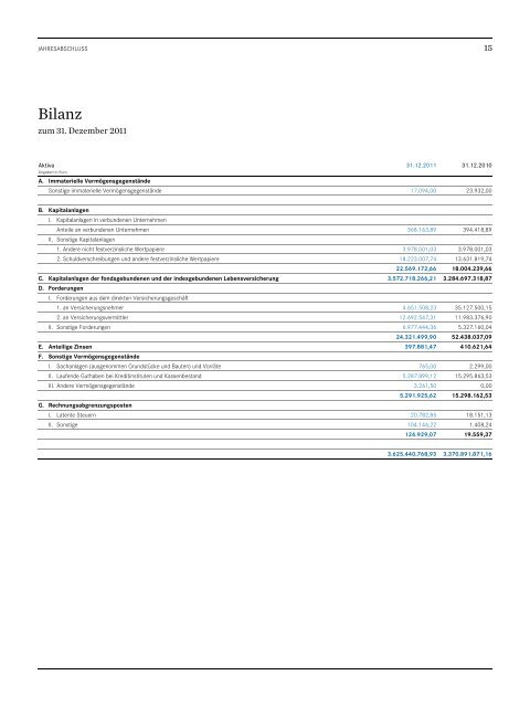 pdf - FinanceLife Lebensversicherung AG