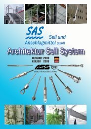 Architektur Seil System