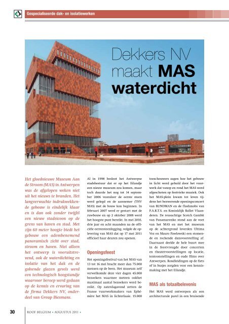 waterdichten - Bouwmagazines