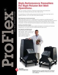 Proflex Pre-melter Brochure - Hot Melt Technologies, Inc.