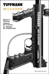 Tippmann 98 Custom Manual