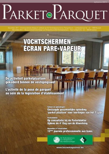 VOCHTSCHERMEN ÃCRAN PARE-VAPEUR - Bouwmagazines