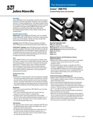 Zeston 2000 PVC Data Sheet - SpecJM.com