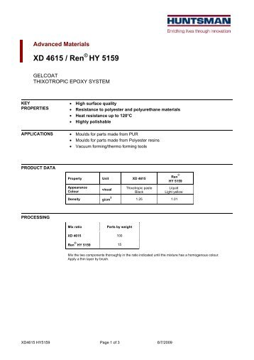 XD 4615 / Ren HY 5159 - Mouldlife