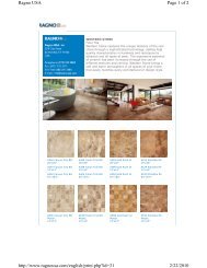 Western Stone Brochure - Tile and Stone Works