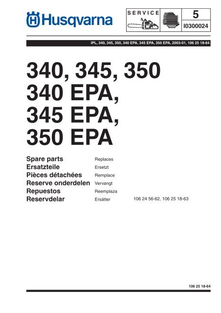 Husqvarna cheap 340 ipl