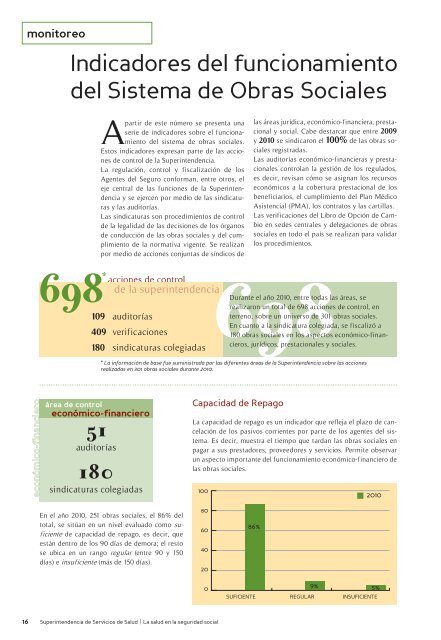 Revista AÃ±o 2 NÂº 5 - Superintendencia de Servicios de Salud