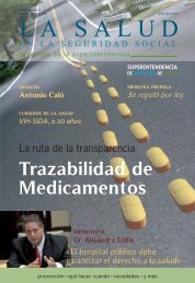 Revista AÃ±o 2 NÂº 6 - Superintendencia de Servicios de Salud