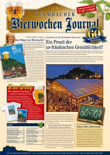 Fan-Shop - Kulmbacher Brauerei AG