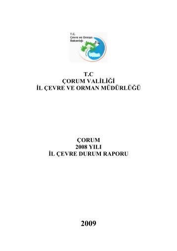 08 - çevresel etki değerlendirme planlama genel müdürlüğü