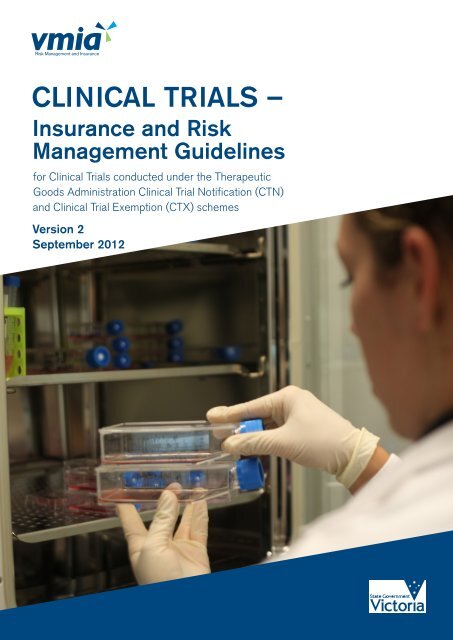 Guidelines for clinical trials for Victorian public health 