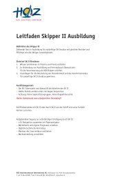 Leitfaden Skipper II Ausbildung