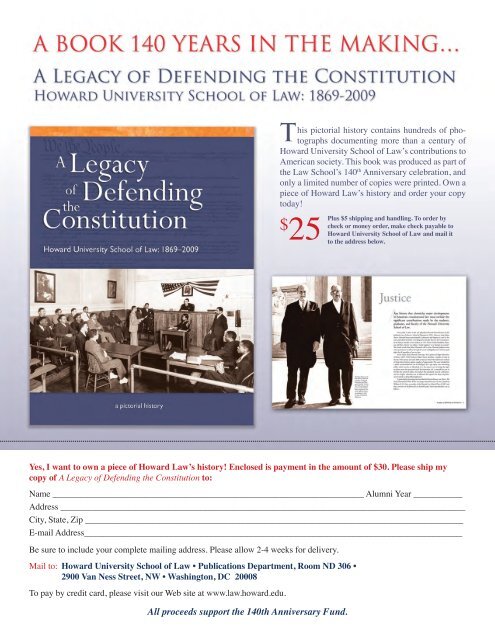 Download the 2012 Issue - Howard University School of Law
