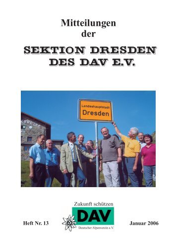 Berg Heil! Bis zur nächsten Ausgabe! - Deutscher Alpenverein ...