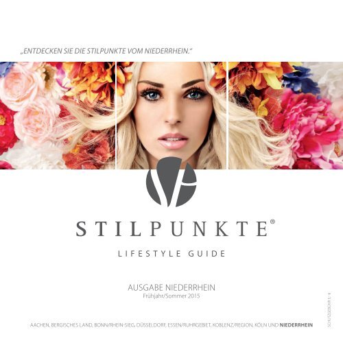 STILPUNKTE Lifestyle Guide Ausgabe Niederrhein Frühjahr/Sommer 2015