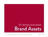 Examples - Indiana University Alumni Association