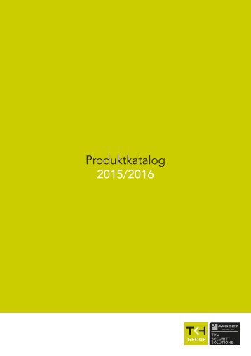 AASSET Produktkatalog 2015/2016