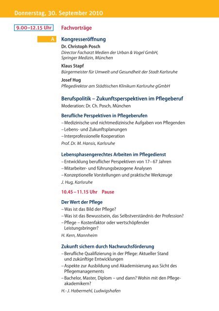 Programm (PDF) - Heilberufe