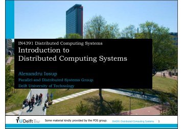 Introduction to Distributed Computing Systems - Parallel and ...