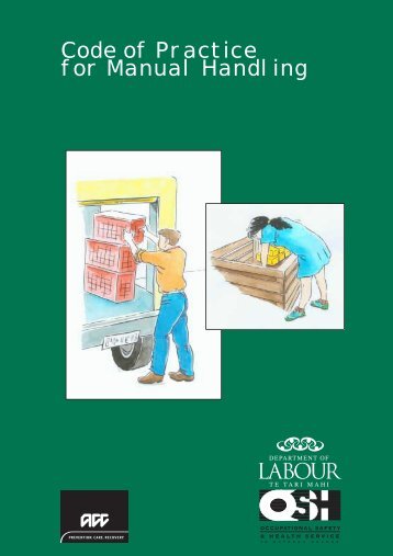 Code of Practice for Manual Handling