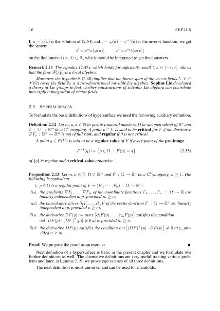 EQUATIONS OF ELASTIC HYPERSURFACES