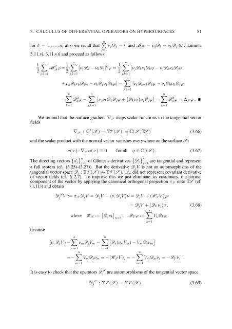 EQUATIONS OF ELASTIC HYPERSURFACES