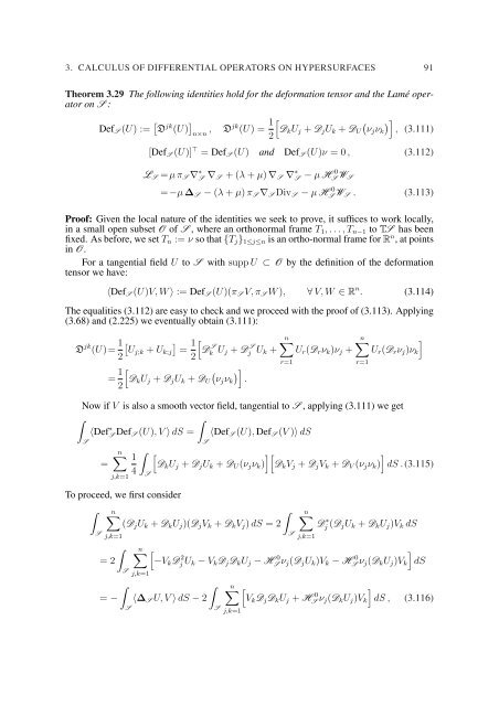 EQUATIONS OF ELASTIC HYPERSURFACES