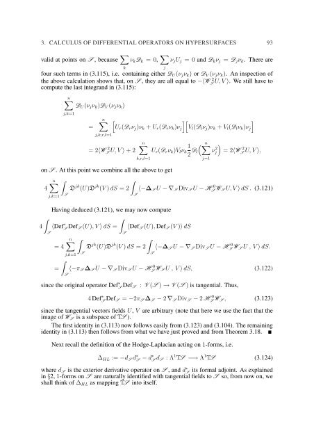 EQUATIONS OF ELASTIC HYPERSURFACES