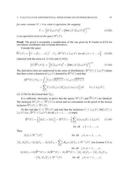 EQUATIONS OF ELASTIC HYPERSURFACES