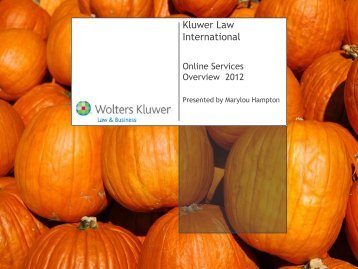 Kluwer Law International