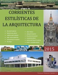 2015 CORRIENTES ESTILÍSTICAS DE LA ARQUITECTURA