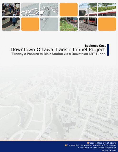Final DOTT Business Case.pdf - Ottawa Light Rail