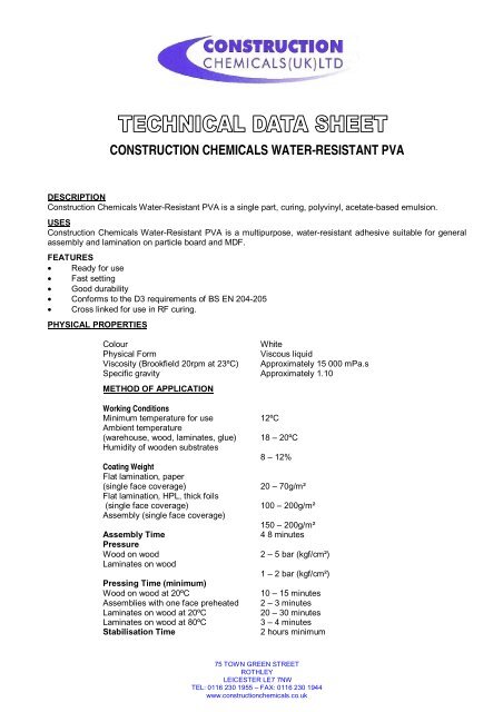 Datasheets - 3-IN-ONE UK