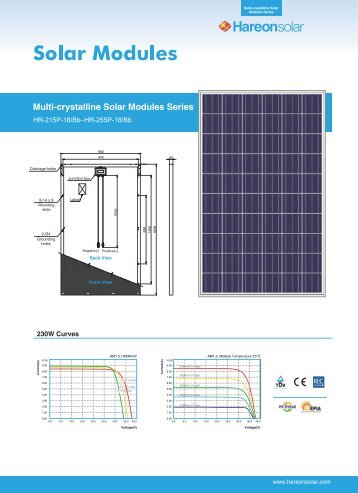 HR-215/220/225/230/235/240/245/250/255P-18-Bb - Activity Solar