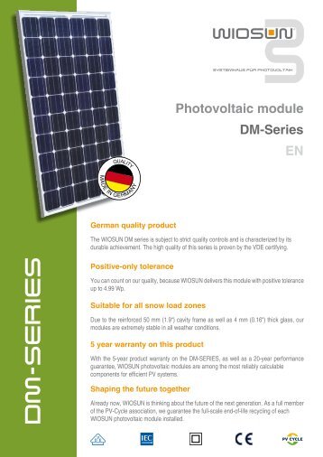 DM-SERIES - Activity Solar