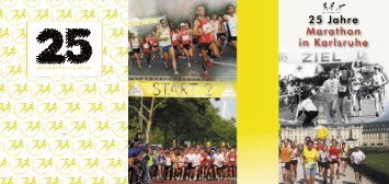 25 Jahre Marathon in Karlsruhe - Baden Marathon
