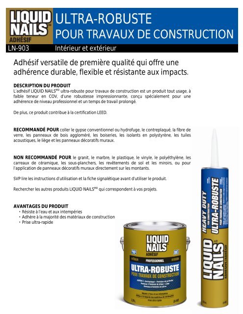 Colle contact Ultrarobuste , 30 ml