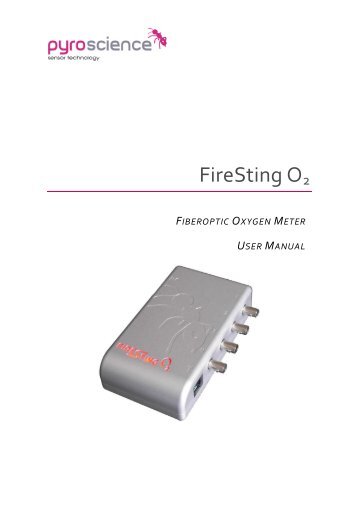 Firesting O2 - Pyro-science.com