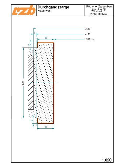 Zargenprofile - Rzb-zargen.de