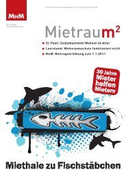 Mitte Altona - Mieter Helfen Mietern Hamburger Mieterverein eV