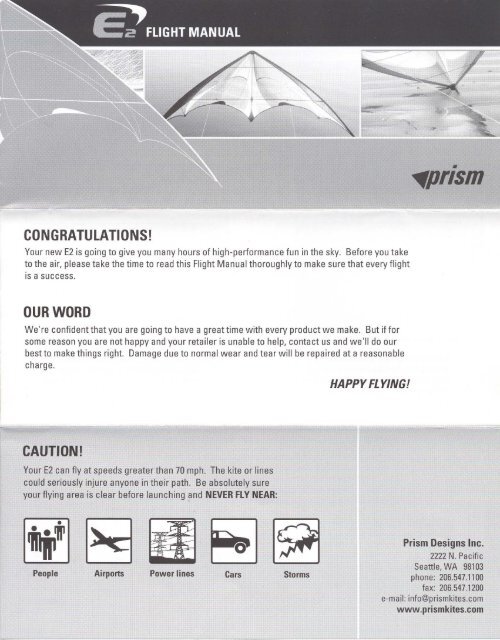 E2 Prism Kite Technology