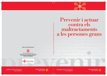 Prevenir i actuar contra els maltractaments a les persones grans