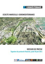 DOSSIER DE PRESSE ECOCITE MARSEILLE ... - EuromÃ©diterranÃ©e