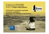 Programa de la Universidad de Santiago de Compostela dirigido a ...