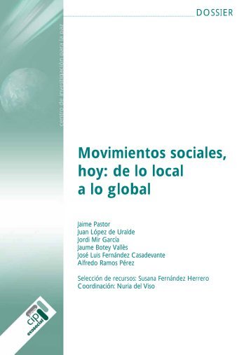 Movimientos sociales, hoy: de lo local a lo global - Fuhem