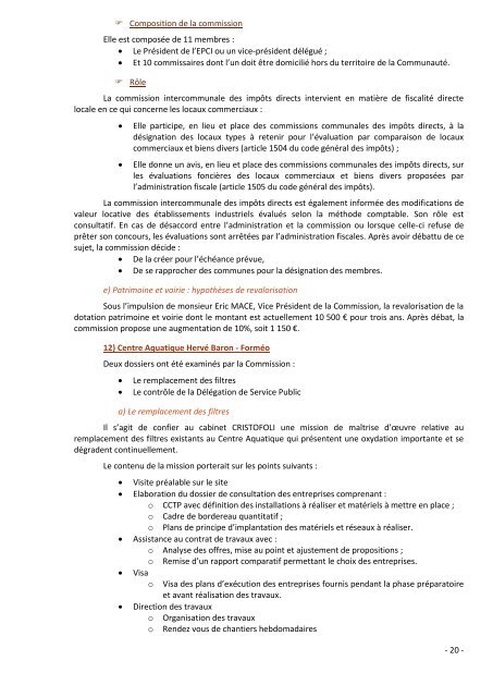 Voir le rapport 2011 - Communauté de Communes du Pays de Falaise